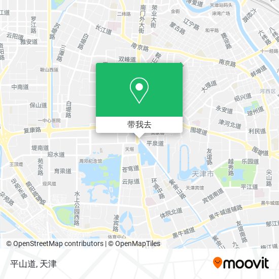 平山道地图