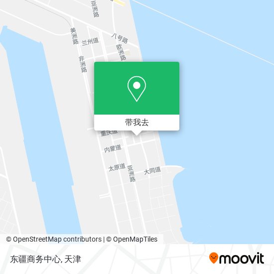 东疆商务中心地图