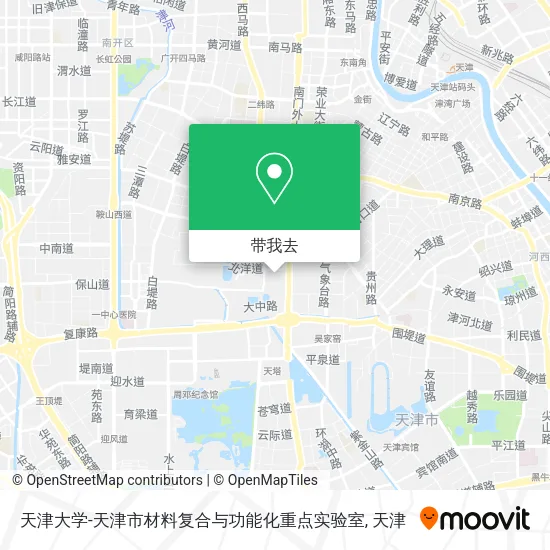 天津大学-天津市材料复合与功能化重点实验室地图