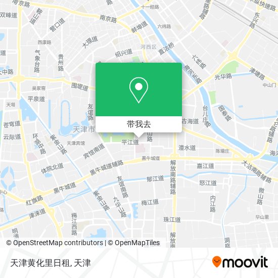 天津黄化里日租地图