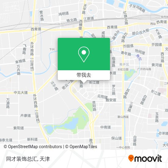 同才装饰总汇地图