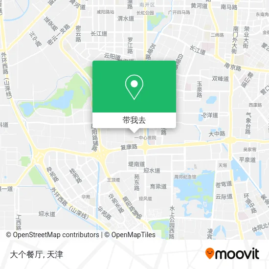 大个餐厅地图
