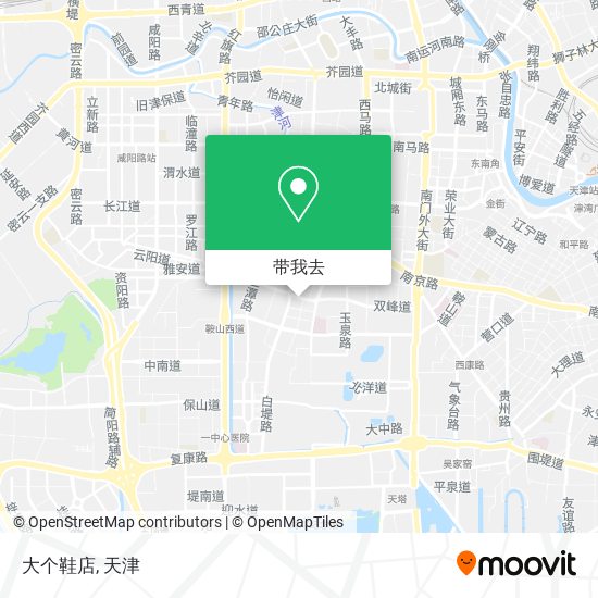 大个鞋店地图