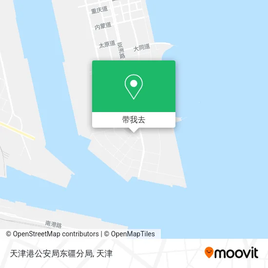 天津港公安局东疆分局地图