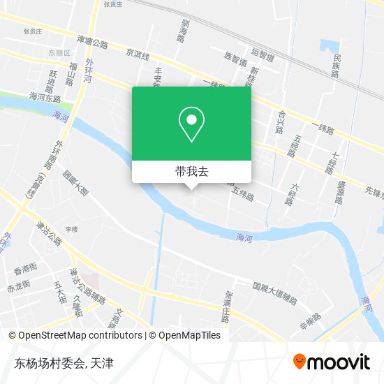 东杨场村委会地图