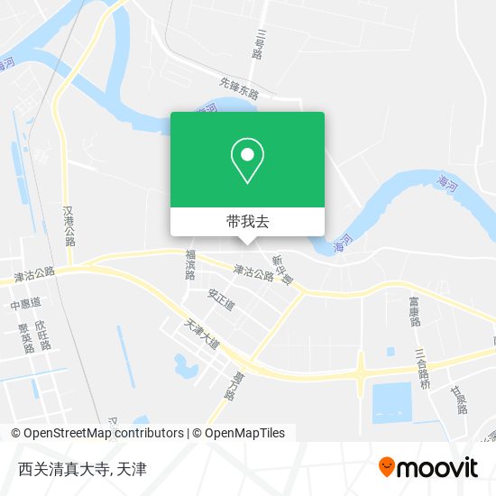 西关清真大寺地图