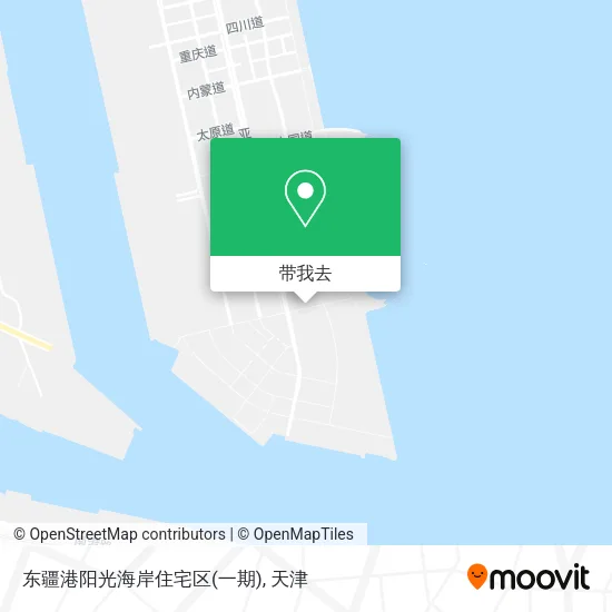 东疆港阳光海岸住宅区(一期)地图