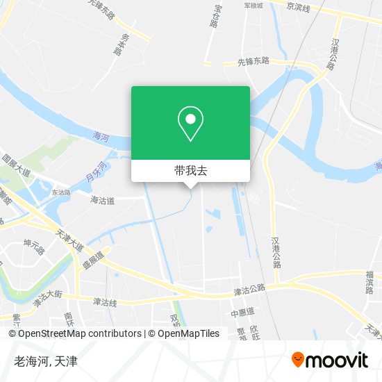 老海河地图