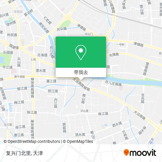 复兴门北里地图