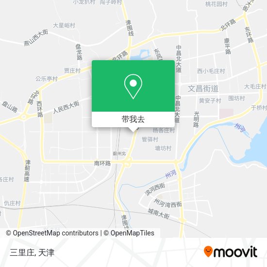 三里庄地图