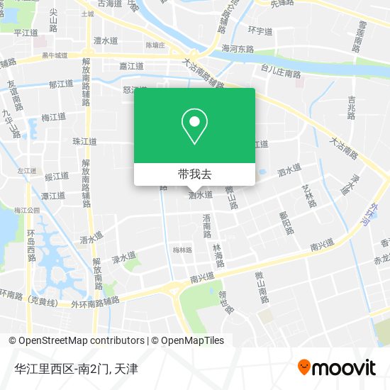 华江里西区-南2门地图