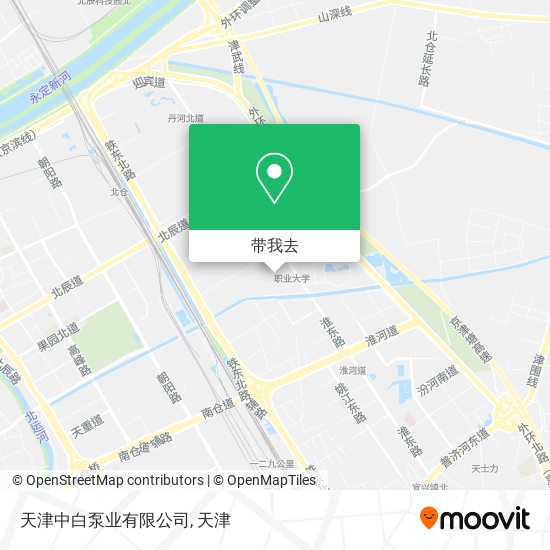 天津中白泵业有限公司地图