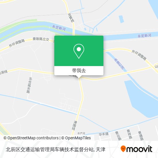 北辰区交通运输管理局车辆技术监督分站地图