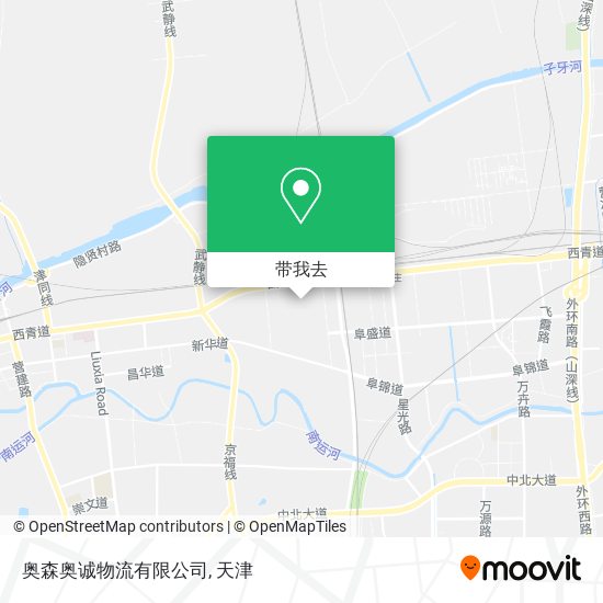 奥森奥诚物流有限公司地图