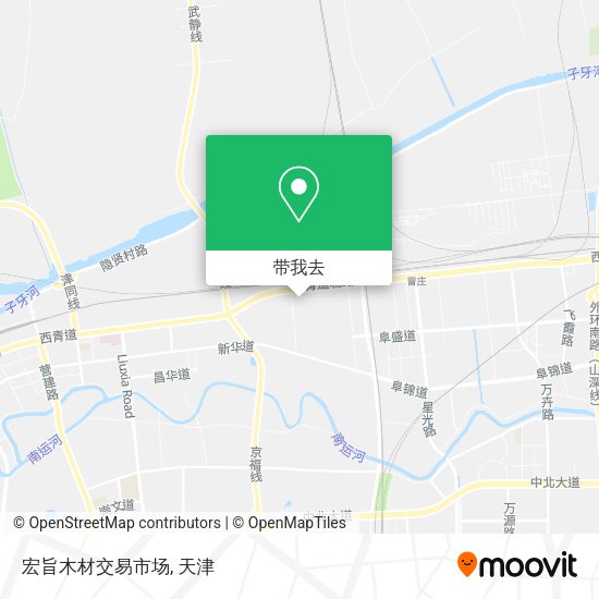 宏旨木材交易市场地图