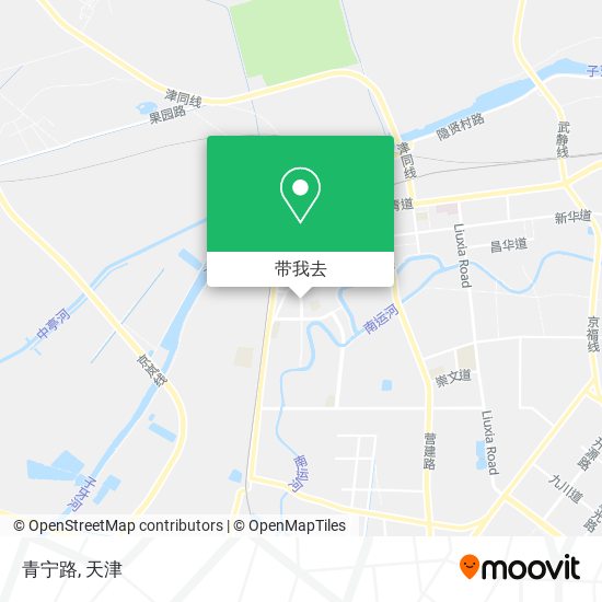 青宁路地图