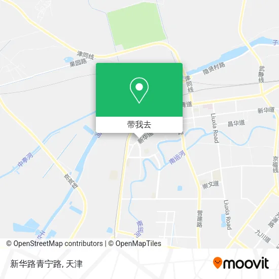 新华路青宁路地图