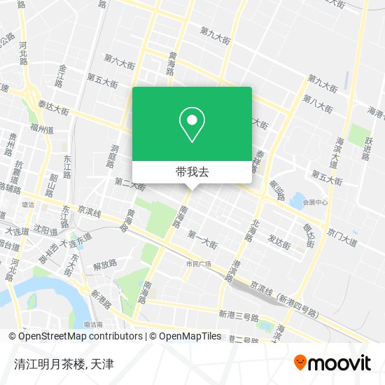 清江明月茶楼地图