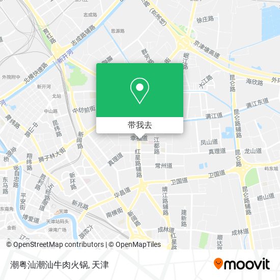 潮粤汕潮汕牛肉火锅地图