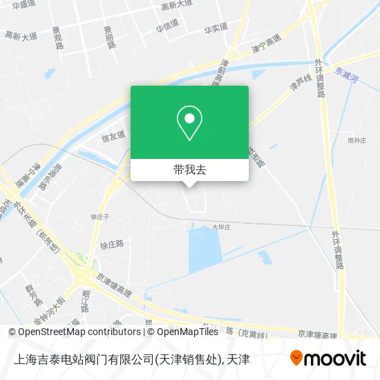 上海吉泰电站阀门有限公司(天津销售处)地图