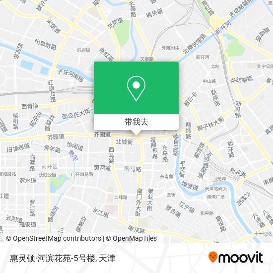 惠灵顿·河滨花苑-5号楼地图