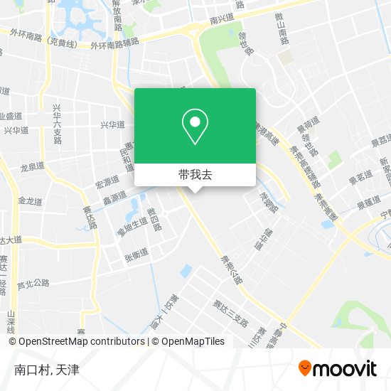 南口村地图