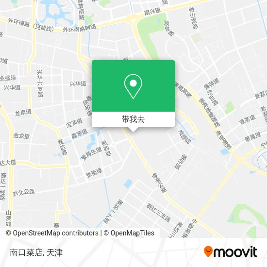 南口菜店地图
