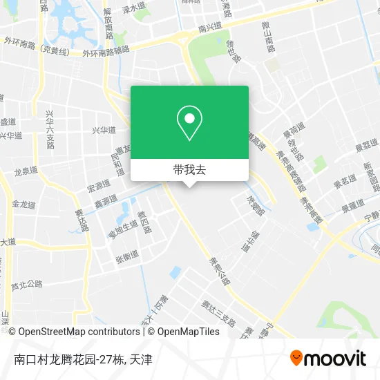 南口村龙腾花园-27栋地图