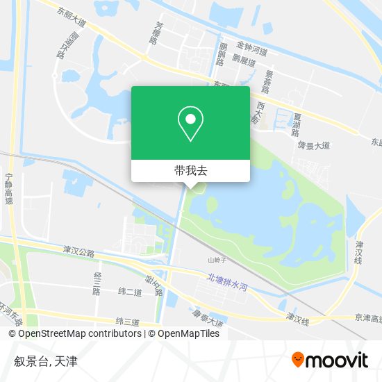 叙景台地图