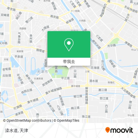滦水道地图