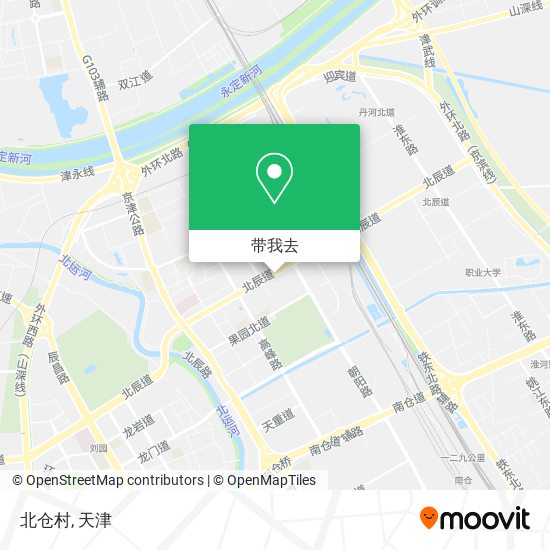 北仓村地图
