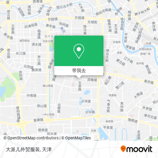 大派儿外贸服装地图
