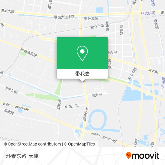 环泰东路地图