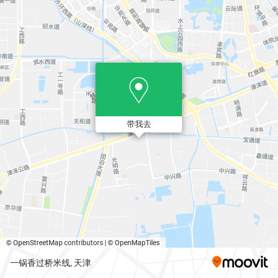 一锅香过桥米线地图