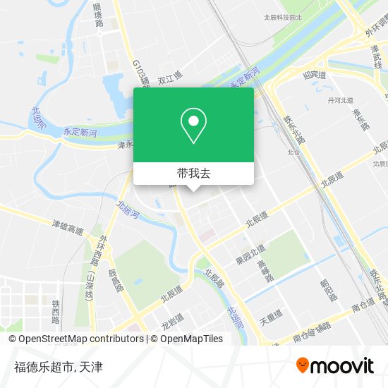 福德乐超市地图
