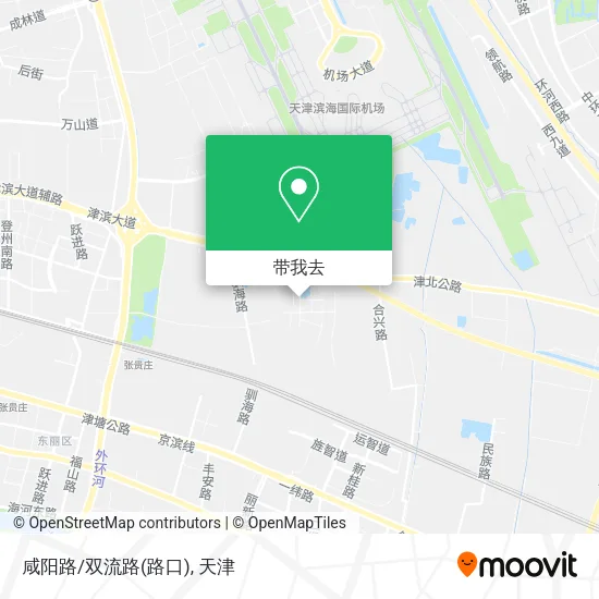 咸阳路/双流路(路口)地图