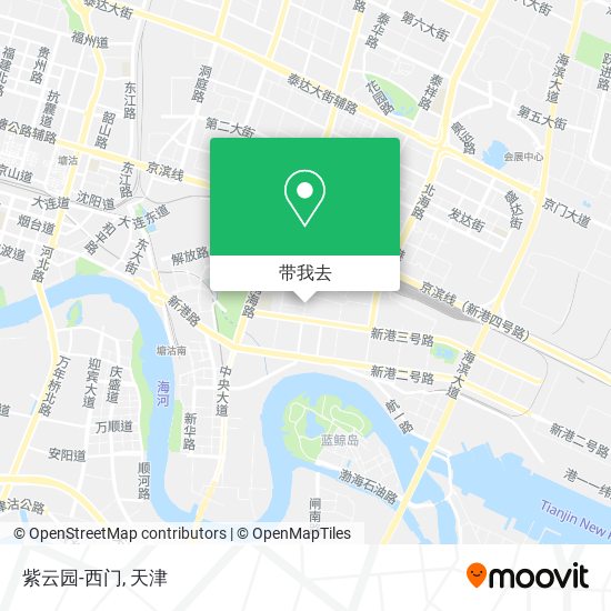 紫云园-西门地图