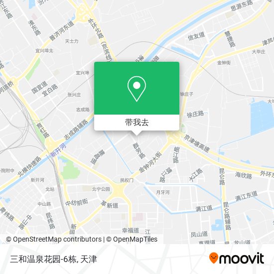 三和温泉花园-6栋地图