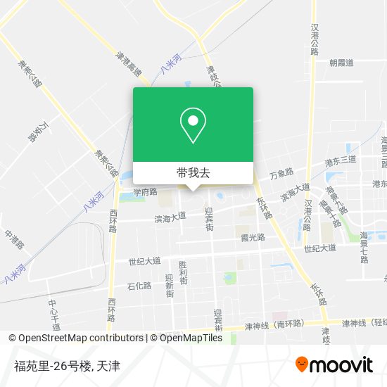 福苑里-26号楼地图