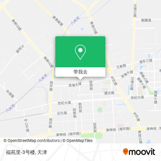 福苑里-3号楼地图