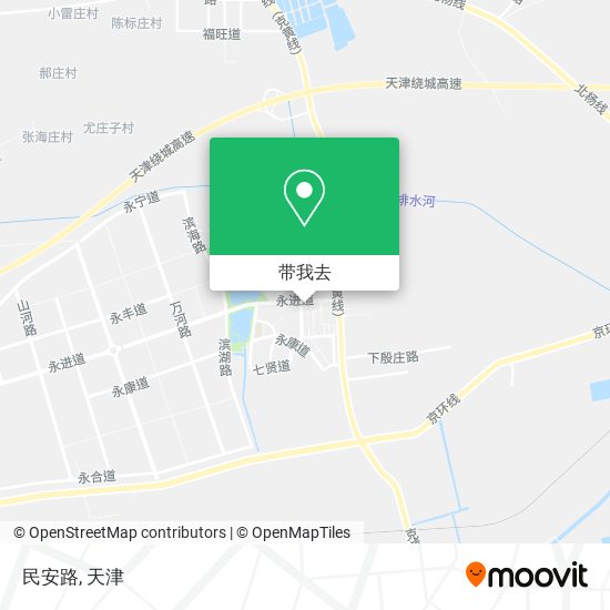 民安路地图