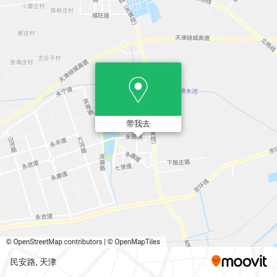 民安路地图
