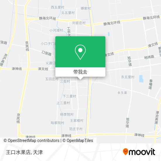 王口水果店地图