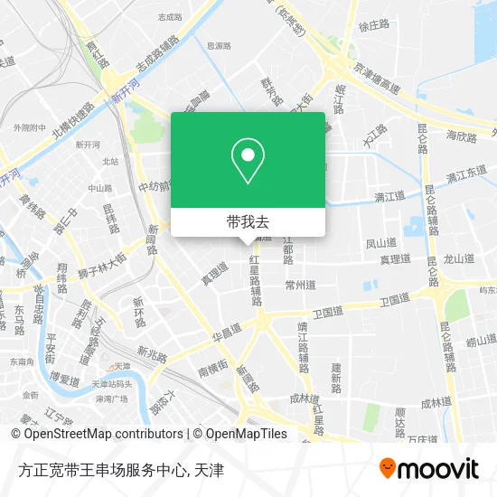 方正宽带王串场服务中心地图