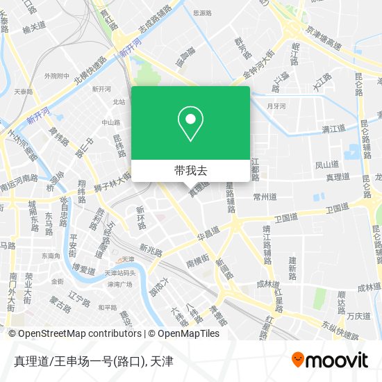 真理道/王串场一号(路口)地图