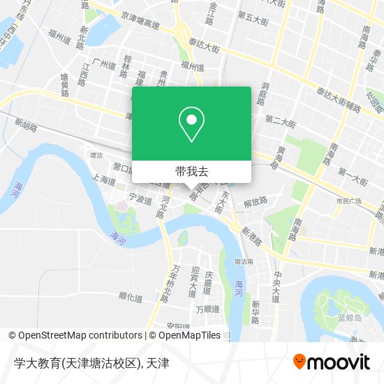 学大教育(天津塘沽校区)地图