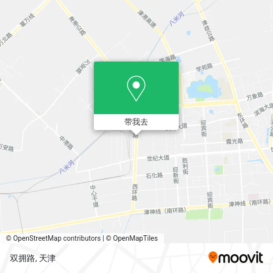 双拥路地图