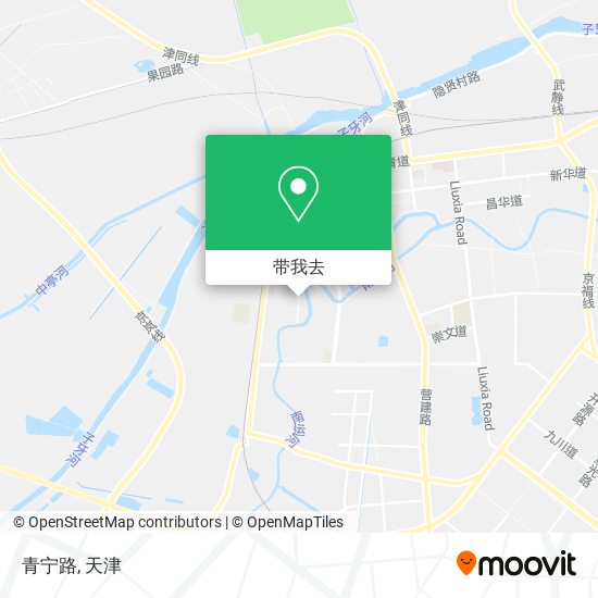 青宁路地图