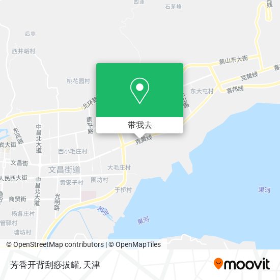 芳香开背刮痧拔罐地图