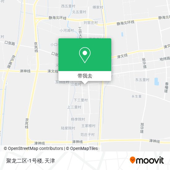 聚龙二区-1号楼地图